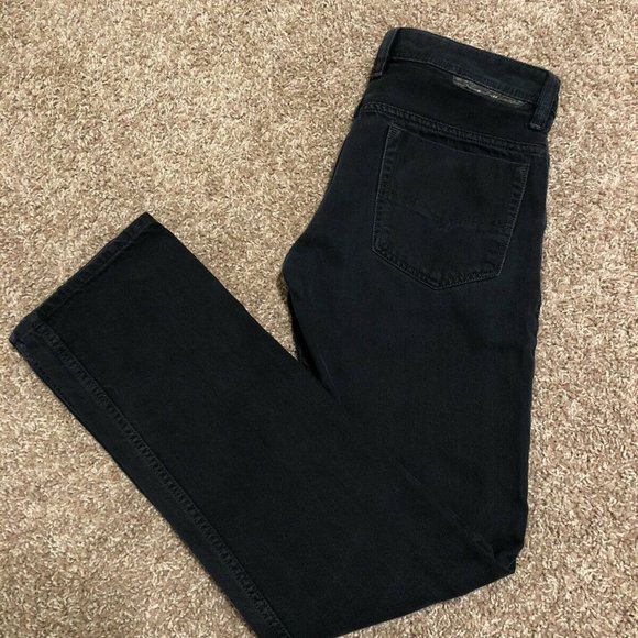 Diesel Industry Safado Slim Straight Leg Distressed Dark Blue Jeans size 30 - Picture 1 of 9